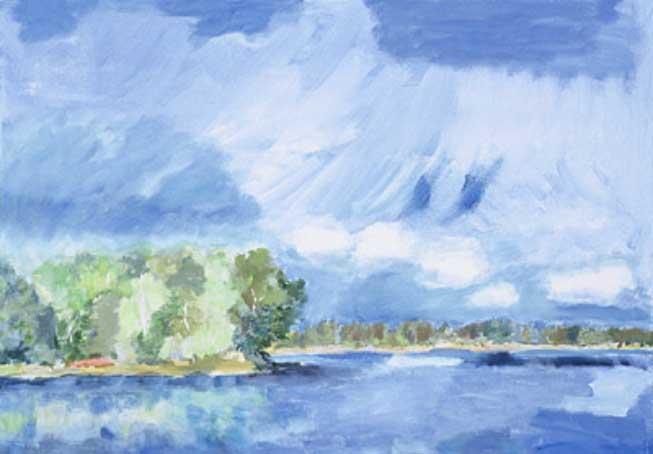 Adjoining Lake