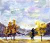 Trees and Mountains