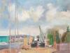 Barge and Three Trees